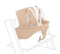 Stokke Tripp Trapp Ensemble bébé 6-36 mois Naturel | De la chaise à la chaise haute en une seule étape, pour bébés et tout-petits, soutien ergonomique, harnais réglable à 5