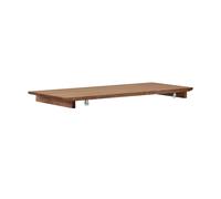 Stolab Rallonge Carl Chocolat brown huile Édition Spéciale (chêne). 50x115 cm