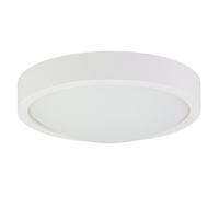 STOLARNIA PIKA Plafonnier - Bois Plafonnier rond Blanc 1xE27 (∅27 cm) - Lampe moderne pour chambre, salon, couloir, cuisine - Pin élégant ORION