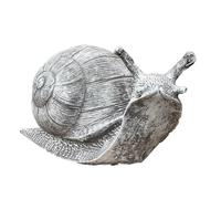stoneandstyle Statuette en pierre - Grand escargot - 43 cm de long - Résistant au gel - Massif - 18,4 kg