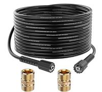 StoneBanks Tuyau d'extension pour Nettoyeur Haute Pression 10m, 2600 PSI M22-14 Femelle Flexible Tuyau de Rechange Haute Pression avec M22 Fileté Mâle Remplacement Connecteur pour Standard M22 HD