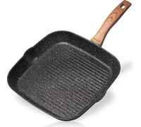 STONELINE® Back to Nature poêle à griller 28 cm | sans couvercle - aspect bois