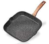 STONELINE® Back to Nature poêle à griller 28 cm | sans couvercle - aspect bois