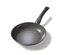 STONELINE Ceramic Poêle à frire en Céramique 20 cm, Poêle Antiadhésive pour Tous Feux dont Induction et Four, Revêtement Céramique Antiadhésif avec de Vraies Particules de Pierre, Sans PFAS