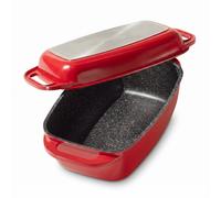 STONELINE Cocotte à induction 40 x 22 cm, 5,6 L, cocotte avec couvercle