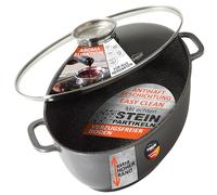 STONELINE® cocotte ovale 39x26 cm | avec couvercle