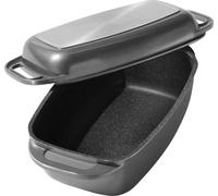 STONELINE® cocotte Gris 40x22 cm | avec couvercle