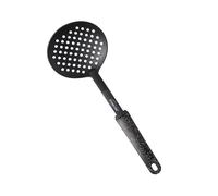 STONELINE Écumoire avec Support 34 cm, Ustensile de Cuisine, Plastique, convient pour les Ustensiles de Cuisine avec Revêtement Antiadhésif, Noir