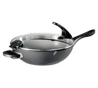 STONELINE® FUTURE poêle wok 32 cm | avec couvercle
