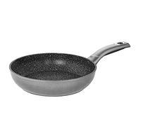 STONELINE Gourmundo Grande Sauteuse 28 cm, Made in Germany, compatible à l'Induction, Revêtement Antiadhésif avec de vraies particules de pierre