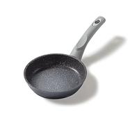 STONELINE Gourmundo Poêle à Frire 16 cm, Poêle à Omelette, Poêle à Revêtement Antiadhésif avec de vraies particules de pierre, adaptée à toutes les plaques de cuisson, cuire sans huile
