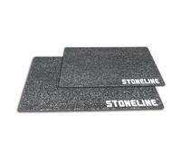 STONELINE® Lot de planches à découper en verre, 2 pcs