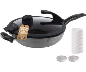 STONELINE® SMELL WELL FUTURE poêle à frire 28 cm | avec couvercle