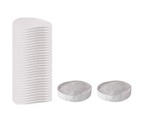 STONELINE Smell Well Set de 2 recharge de filtre à charbon et 30 feuilles aromatiques, pour le Filtre Anti-Odeurs pour tous les Couvercles de la Série Smell Well, Lot de 32 pcs