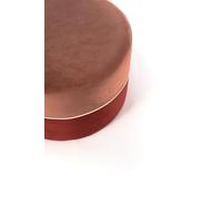 Stones Olivia Pouf en Velours Rose
