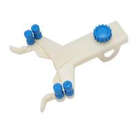 stonylab Pince à Burette en Plastique, Pince à Burette Simple Réglable, Style Papillon à Ressort pour Titrage, Accessoire de Laboratoire