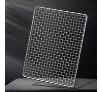 Stoolzfaid Grille De Cuisson Inoxs,Grille Barbecue Acier Inoxydable | Grande Adaptabilité,Convient Pour RôTir Les Fruits Et LéGumes