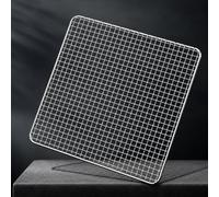 Stoolzfaid Grille De Cuisson Inoxs,Grille Barbecue Acier Inoxydable | Grande Adaptabilité,Convient Pour RôTir Les Fruits Et LéGumes