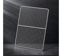 Stoolzfaid Grille De Cuisson Inoxs,Grille Barbecue Acier Inoxydable | Grande Adaptabilité,Convient Pour RôTir Les Fruits Et LéGumes