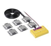 Stop&GO 7 Plus-Minus Appareil à Haute Tension avec ultrasons - Doubles plaques de Contact en Acier INOX - raccordement au Circuit de Bord - Construction Super Plate Slimline