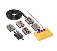 Stop&GO 7 Plus-Minus Clip Appareil à Haute Tension avec ultrasons - Contact « Clip » - raccordement au Circuit de Bord - Construction Super Plate Slimline