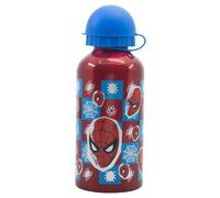 Stor S.L. Bouteille en aluminium pour enfants Spiderman Archnid Grid 400 ml