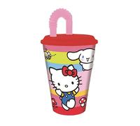 Stor And L Verre à Paille Facile Hello Kitty Friends 430ml