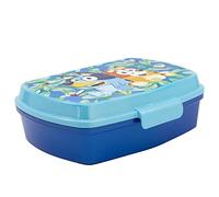 Stor Bluey Boîte à déjeuner rectangulaire pour enfant, multicolore, 5.6 cm.*14 cm.*17 cm., Décontracté