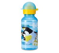 Stor Bluey Bouteille d'eau de 370 ml pour enfants, école, crèche, voyage, bouteille en matériau durable, réutilisable, sans BPA