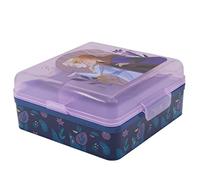 Stor Boîte à déjeuner carrée pour enfant avec 3 compartiments Frozen