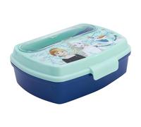 Stor Boite a Dejeuner Enfant La Reine Des Neiges avec Couverts 1464ml - Lunch Box Rectangulaire Plastique sans BPA pour Ecole et Gouter