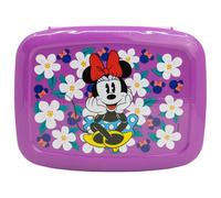 STOR Boîte à Lunch Minnie Mouse 1705ml - Lunch Box Enfant avec 4 Compartiments sur 2 Niveaux - Plastique Résistant Sans BPA - Idéale pour l'École