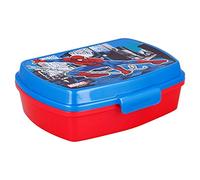 Stor Boîte à sandwich Spiderman pour enfants, sans BPA, lavable, réutilisable, verrou sécurité