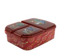 STOR Boîte à Sandwich Harry Potter Enfant 3 Compartiments 2156ml - Lunch Box Scolaire Sans BPA pour École et Pique-nique