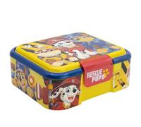 STOR Boîte à Sandwich Pat' Patrouille Enfant avec 3 Compartiments - 1786ml - Lunch Box Robuste en Plastique Sans BPA pour Enfants - Boîte Repas Scolaire