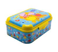 Stor Boîte à Sandwich Peppa Pig Enfant 1423ml - Lunch Box Plastique Résistante avec Couvercle Décoré pour École et Sorties