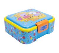 Stor Boîte à Sandwich Peppa Pig Enfant avec 3 Compartiments - 1786ml - Lunch Box Robuste en Plastique pour Enfants - Boîte Repas Scolaire