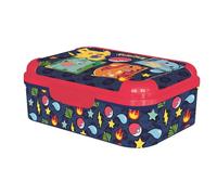 Stor Boîte à Sandwich Pokémon Enfant 1423ml - Lunch Box Plastique Résistante Sans BPA avec Couvercle Décoré pour École et Sorties