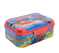Stor Boîte à Sandwich Spider-Man Enfant 1423ml - Lunch Box Plastique Résistante Sans BPA avec Couvercle Décoré pour École et Sorties