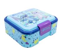 Stor Boîte à Sandwich Stitch Enfant avec 3 Compartiments - 1786ml - Lunch Box Robuste en Plastique pour Enfants - Boîte Repas Scolaire