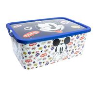 Stor Boîte de Rangement avec Fermeture à clic de 13 litres de Mickey