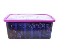 STOR Boîte de Rangement Enfant Kpop Demon Hunters avec Couvercle Click 13 Litres - Organisateur Jouets Plastique Résistant pour Chambre