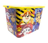 Stor Boîte de Rangement Pat' Patrouille avec Fermeture Clic 23 Litres - Organisateur en Plastique pour Jouets et Chambre d'Enfant