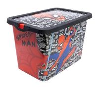 Stor Boîte de rangement Spiderman avec fermeture à clic de 7 litres