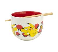 Stor Bol à ramen Pokémon avec visage à baguettes