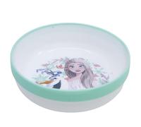 Stor Bol Enfant La Reine Des Neiges 902ml avec Base Antidérapante, Plastique Réutilisable sans BPA, Compatible Micro-ondes, Bol Bébé pour Maison et École