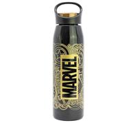 STOR Bouteille Avengers en Acier Inoxydable 665ml avec Bouchon Étanche et Anse de Transport pour Usage Quotidien