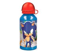 Stor S.L. Bouteille d'eau en aluminium Sonic – embout de sécurité, anti-fuite, pour enfants – 400 ml