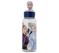 Stor Bouteille en plastique Disney Frozen 3D 560 ml pour enfants – Couvercle décoré avec personnages