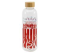 Bouteille Large - Stor - Stranger Things - En Verre Avec Manchon Silicone - Réutilisable - 1030 Ml